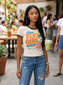 Viva Fly Girl Club Ringer Tee