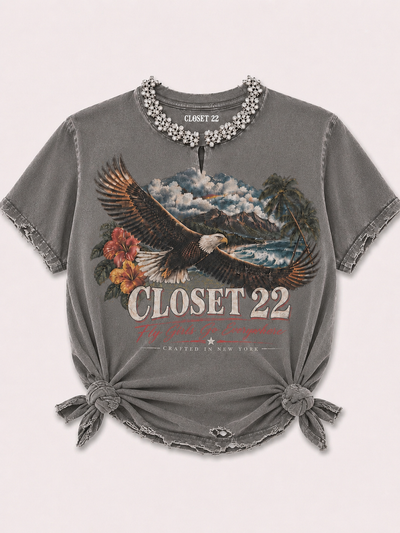 Vintage Eagle Graphic Tee