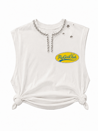 Fly Girl Club Small-Logo Tee